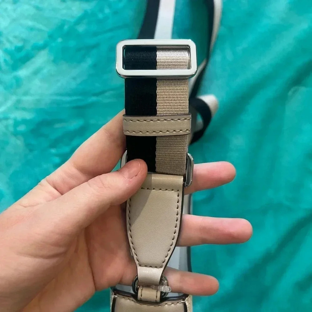 Michael Kors white jet set crossbody with chunky strap new with tags - Picture 6 of 9